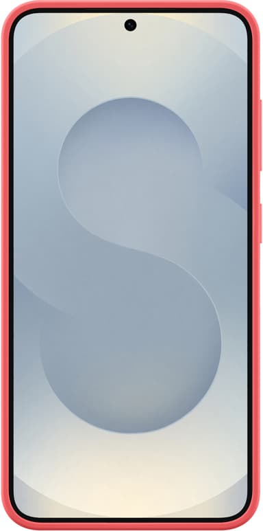 Samsung Galaxy S25 Silicone deksel (rød)