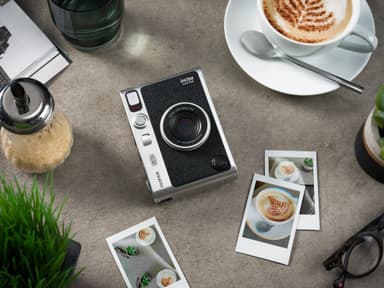 Fujifilm Instax Mini Evo kamera (sort)