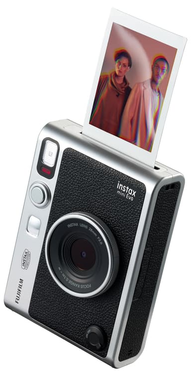 Fujifilm Instax Mini Evo kamera (sort)
