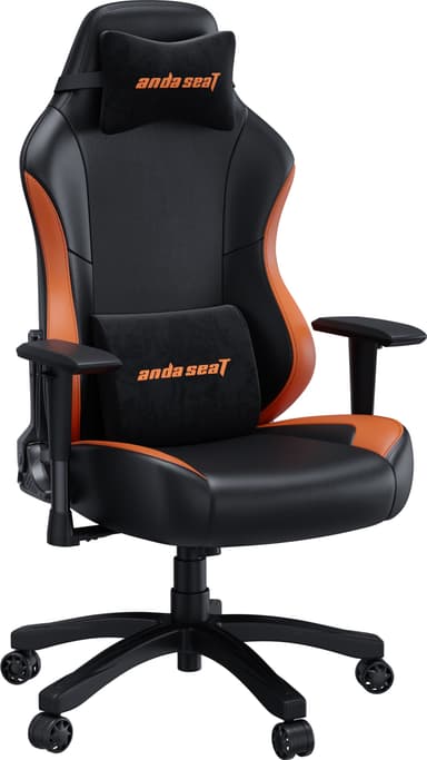 AndaSeat Luna gamingstol (sort og oransje)