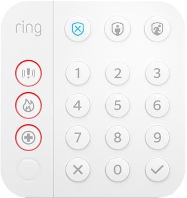 Ring Alarm Security sikkerhetssett i fem deler (2. gen.)