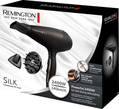 Remington Silk hårføner AC9095 (sort)