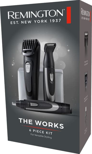 Remington The Works skjeggtrimmersett MB905 (sort)