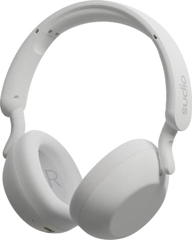 Sudio R3 trådløse around-ear hodetelefoner (hvit)