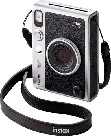 Fujifilm Instax Mini Evo kamera (sort)