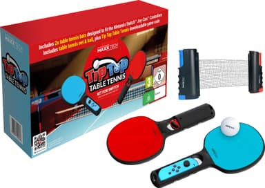 Maxx Tech Switch bordtennis-kontrollergrep (to-pakning)