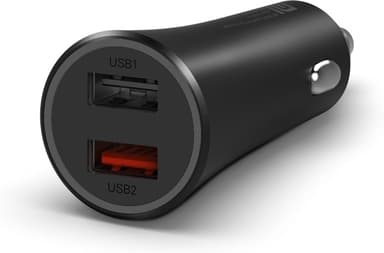 Xiaomi Mi 37W Dual-Port Car Charger -autolaturi - Elkjøp | Elkjøp