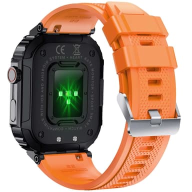Denver SWC-191O Bluetooth SmartWatch med hjertefrekvens-, blodtrykks- og oksygenmåler og samtalefunksjon