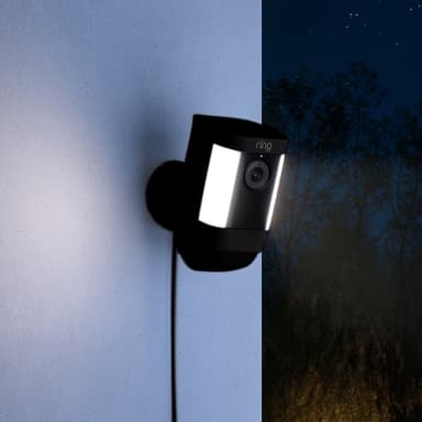 Ring Spotlight Cam Pro sikkerhetskamera (sort/plug-in)
