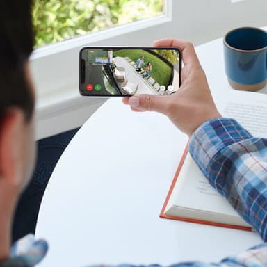 Ring Spotlight Cam Pro sikkerhetskamera (sort/plug-in)