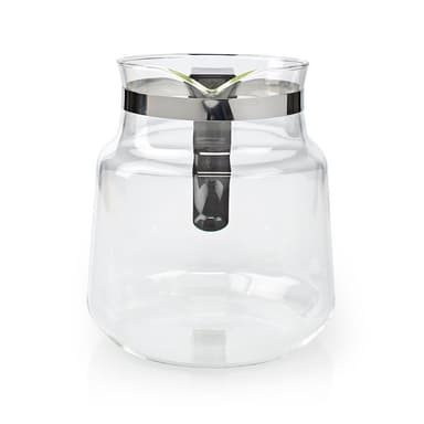 Nedis Glass Kaffe Jug | Kompatibel med: Moccamaster K / KB/ 1 0PL / Excellent 10S | 1.2 l | Sort
