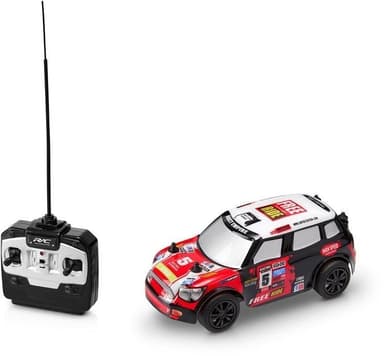 Radiostyrt rallybil i skala 1/28 - Mini Cooper