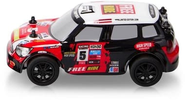 Radiostyrt rallybil i skala 1/28 - Mini Cooper
