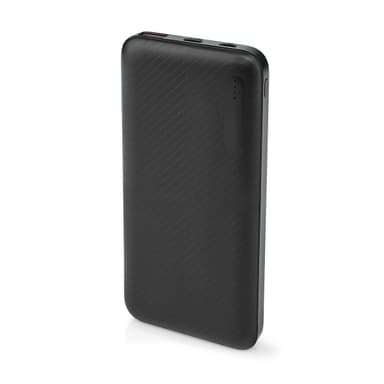 Nedis Power Bank | 10000 mAh | 1.5 / 2.0 / 3.0 A | Antall utganger: 2 | Utgangstilkobling: 1x USB-A / 1x USB-C™ | Inngangstilkobling: 1x Micro USB / 1x USB-C™ | PD2.0 18W | Lithium-Polymer