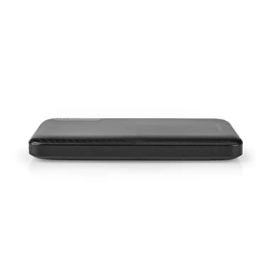 Nedis Power Bank | 10000 mAh | 1.5 / 2.0 / 3.0 A | Antall utganger: 2 | Utgangstilkobling: 1x USB-A / 1x USB-C™ | Inngangstilkobling: 1x Micro USB / 1x USB-C™ | PD2.0 18W | Lithium-Polymer