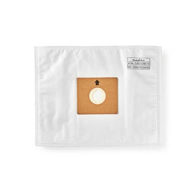 Nedis Støvsugepose- | 10 stk. | Syntetisk | Mest solgt for: Nedis® VCBG500 / VCBG550-Series | Hvit