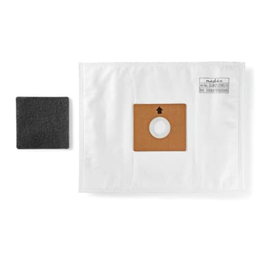 Nedis Støvsugepose- | 10 stk. | Syntetisk | Mest solgt for: Nedis® VCBG500 / VCBG550-Series | Hvit