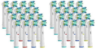 32-pack kompatibla tandborsthuvuden till Oral-B (EB-25A)
