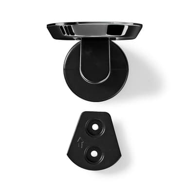 Nedis Speaker Mount | Kompatibel med: Google Home® | Vegg | 2 kg | Fort | Metall / Stål | Sort