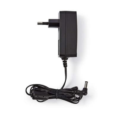 Nedis CCTV Power Adapter | 2.0 A | 12 V DC | 5.5 x 2.1 mm Han | Hann | 1.50 m | Sort