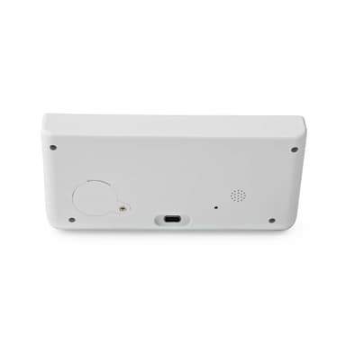 Nedis Alarm clock wireless charger | Qi sertifisert | 5 / 7.5 / 10 / 15 W | USB-A Han | 2 Alarmtider | slumrefunksjon
