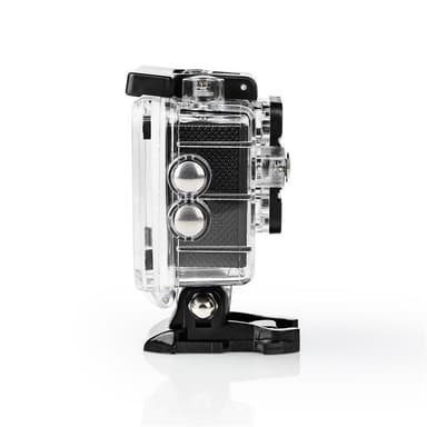 Nedis handling Cam | 1 Skjerm | 1080p@30fps | 12 MPixel | Vanntett opptil: 30.0 m | 90 min | Wi-Fi | App tilgjengelig for: Android™ / IOS | Montering inkludert | Sort