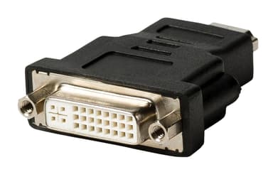 Valueline High Speed HDMI med Ethernet Adapter HDMI Kontakt - DVI-D 24+1p Hun Sort