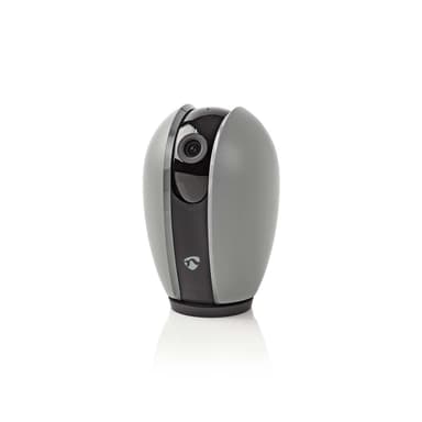 Nedis SmartLife Innendørs kamera | Wi-Fi | Full HD 1080p | Panorering og vipping | Cloud Storage (valgfritt) / microSD (ikke inkludert) | Med bevegelses sensor | Nattsyn | Hvit / Mørk Grå