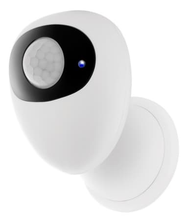DELTACO SMART HOME Motion sensor, PIR, WiFi 2.4 GHz white/black