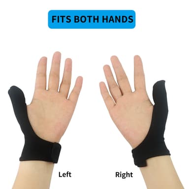 Bowling Thumb Saver Protector Hanske Sort