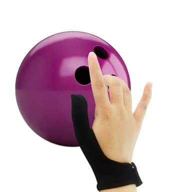 Bowling Thumb Saver Protector Hanske Sort