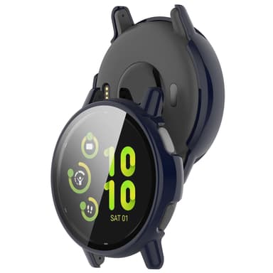 Klokkedeksel med skjermbeskytter for Garmin Vivoactive 5 Blå