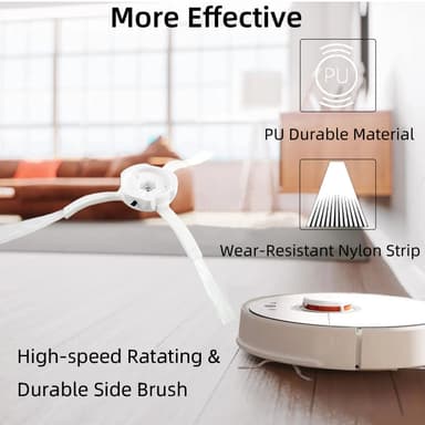 16 deler tilbehør til Xiaomi Robot Vacuum Mop 2 Lite - Elkjøp