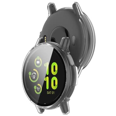 Klokkedeksel med skjermbeskytter for Garmin Vivoactive 5 Gjennomsiktig