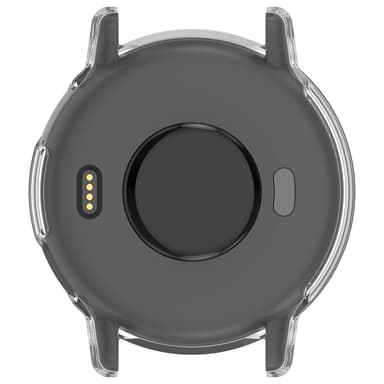 Klokkedeksel med skjermbeskytter for Garmin Vivoactive 5 Gjennomsiktig