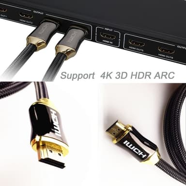 HDMI-kabel 4K - 1,5 meter