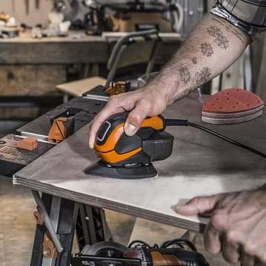 Slipepapir for Bosch slipemus 11 hull med ekstra spisser 40-korn 60-pakning