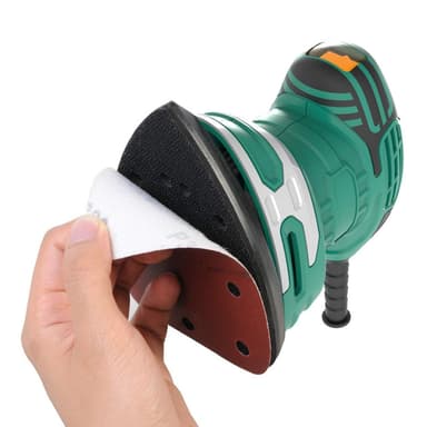 Slipepapir for Bosch slipemus 11 hull med ekstra spisser 40-korn 60-pakning