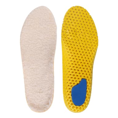 Vintervarmt lammeskinn pluss fløyelssåler 26x1 cm