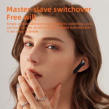 Trådløse in-ear Bluetooth 5.3 HiFi støydempende hodetelefoner Blå