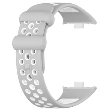 Silikonklokkerem for Xiaomi Band 8 Pro Hvit