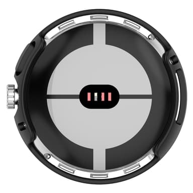 PC halvpakke beskyttende deksel for Google Pixel Watch Sort