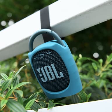 Silikonbeskyttelsesveske for JBL CLIP4 Bluetooth-høyttaler Blå