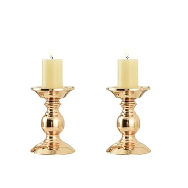 2 pakker julelysestake for hjemmeinnredning bar fest bryllup Gull