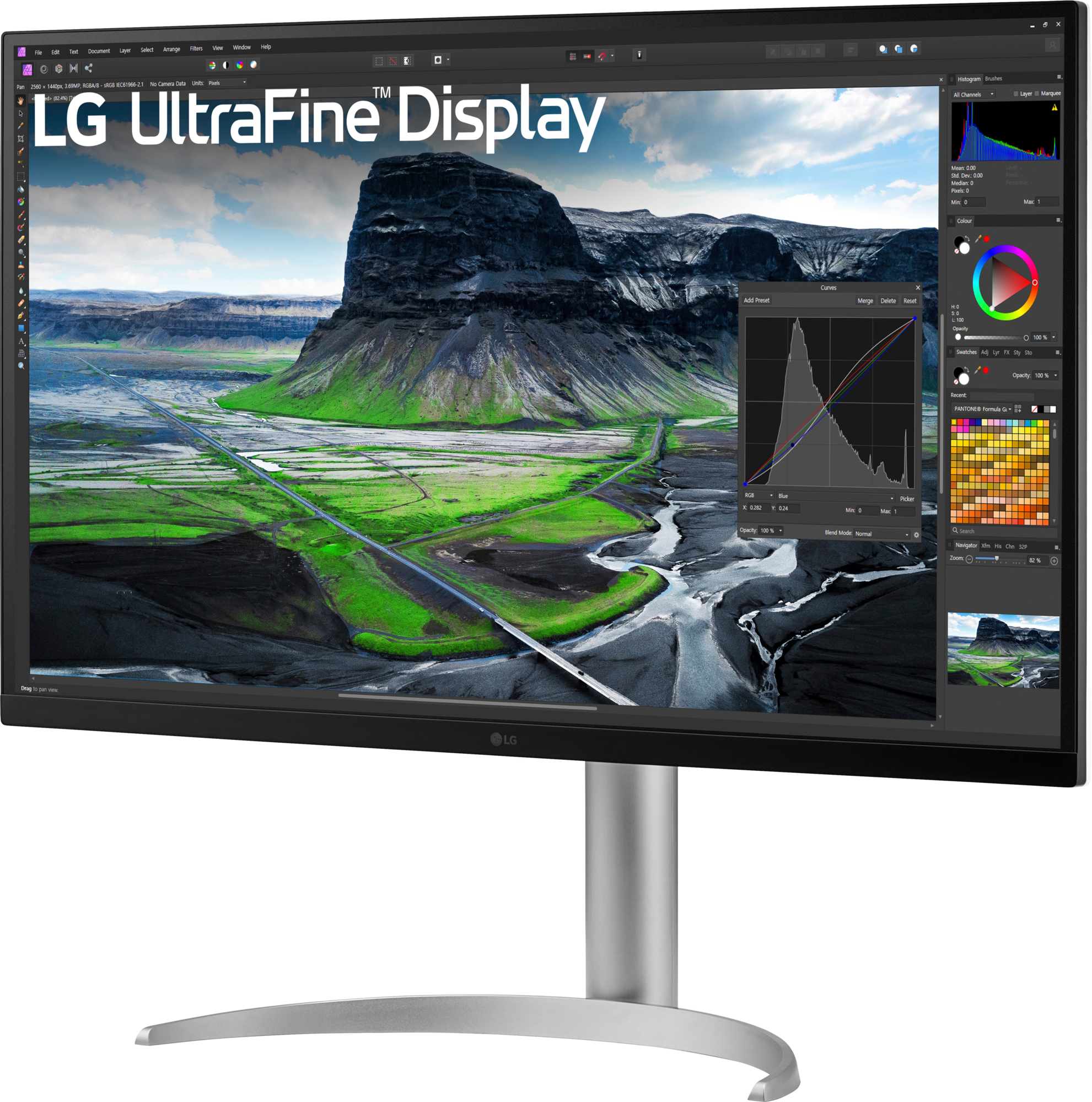 LG UltraFine 32UQ850V 31,5" skjerm