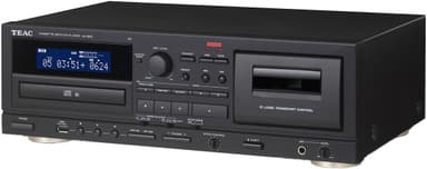 Teac AD-850-SE CD og kassettspiller (sort)