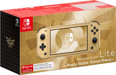 Nintendo Switch Lite spillkonsoll (Hyrule Edition)