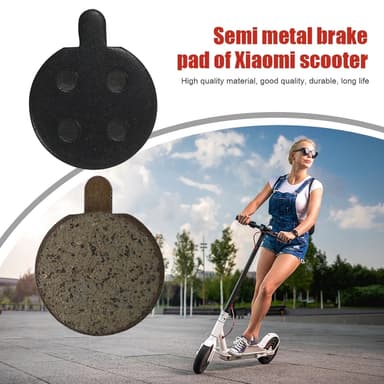 2 skivebremseklosser til Xiaomi M365 Pro Sort