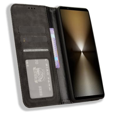Xperia 1 VI Lommebok-deksel - Svart