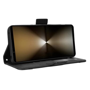 Xperia 1 Vi Lommebok-deksel - Svart